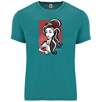 Camiseta Rock Amy Verde