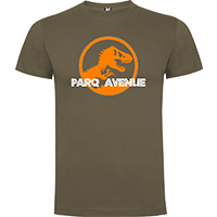 Camiseta Jurassic nogal