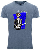 Camiseta Rock Clapton Denim