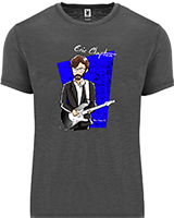 Camiseta Rock Clapton Ebano