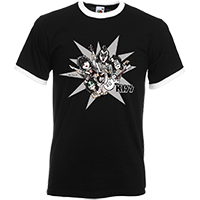 Camiseta Rock Kiss Ringer